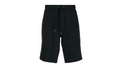 Pre-owned Polo Ralph Lauren Men's  Double Knit Tech Athletic Shorts In Black