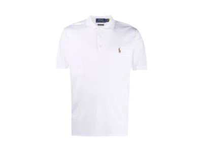 Pre-owned Polo Ralph Lauren Men's  Shortsleeve Soft Touch Polo In White