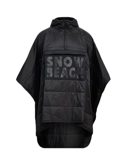 Pre-owned Polo Ralph Lauren Men's Polo Shirt Ralph Lauren Snow Beach Poncho In Black