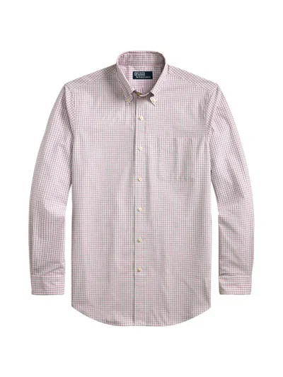 Polo Ralph Lauren Men's Poplin Button-up Sport Shirt In Pink