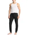 Polo Ralph Lauren Men's Premium Thermal Jogger Pajama Pants In Polo Black
