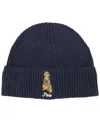 Polo Ralph Lauren Men's Preppy Golden Retriever Beanie In Newport Navy