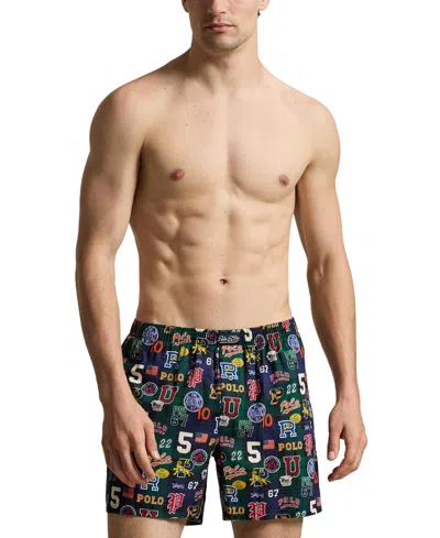 Polo Ralph Lauren Cotton Flannel Boxer In Multi