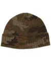 Polo Ralph Lauren Men's Printed Camo Beanie In Green