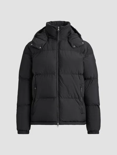 Polo Ralph Lauren Men's Quilted Down Hood Jacket In Blue
