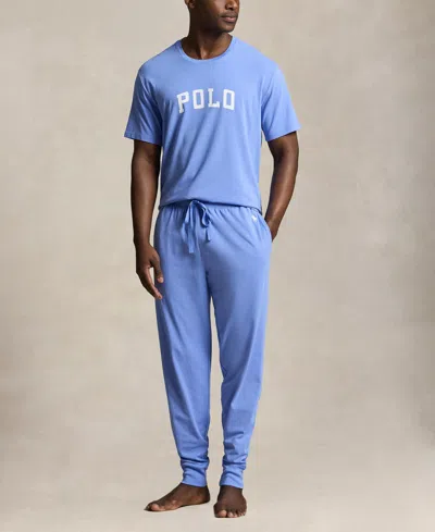 Polo Ralph Lauren Men's Regular-fit Pajama Joggers In Blue
