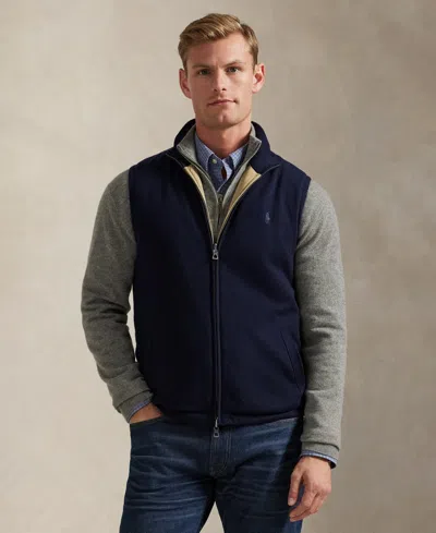 Polo Ralph Lauren Men's Reversible Sweater Vest In Blue