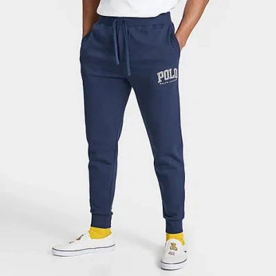 Polo Ralph Lauren Men's Rl Fleece Logo Jogger Pants In Cruise Navy