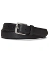 POLO RALPH LAUREN MEN'S SAFFIANO LEATHER BELT