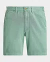 Polo Ralph Lauren Men's Salinger Straight-fit Chino Shorts In Faded Mint