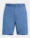 Polo Ralph Lauren Relaxed Fit Flex Abrasion Twill Short In Old Royal