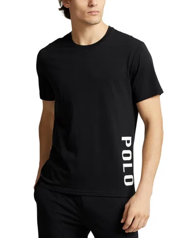 Polo Ralph Lauren Men's Exclusive Short-sleeve Logo Sleep Shirt In Polo Black