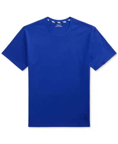Polo Ralph Lauren Men's Short-sleeve Sleep T-shirt In Heritage Royal,cruise Navy Pp