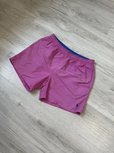 Pre-owned Polo Ralph Lauren Men's Shorts T In Pink