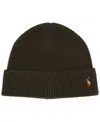 Polo Ralph Lauren Signature Cuff Hat In Brown