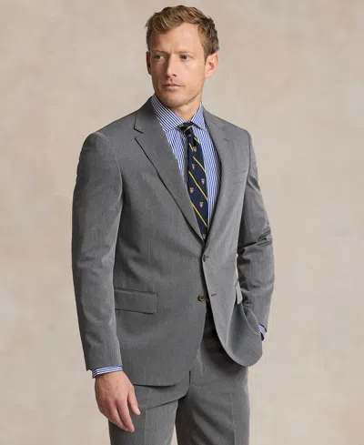 Polo Ralph Lauren Men's Single-breasted Twill Sport Coat In Light Grey