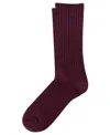 Polo Ralph Lauren Men's Single Classic Crew Socks In Red