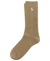 Polo Ralph Lauren Men's Single Classic Crew Socks In Neutral