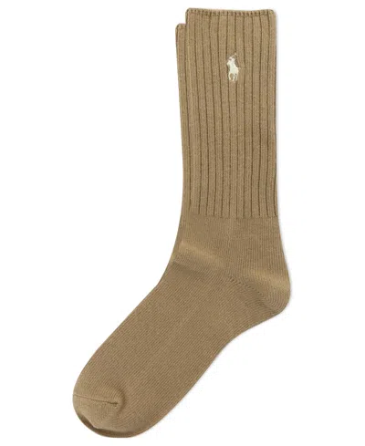 Polo Ralph Lauren Men's Single Classic Crew Socks In Neutral