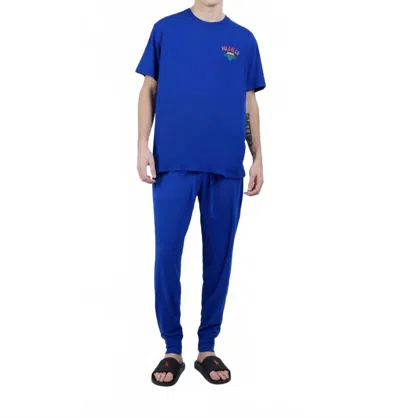 Polo Ralph Lauren Men's Sleep Pants Slim Slex Jogger Pants In Blue