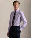 Polo Ralph Lauren Men's Slim-fit Gingham Stretch Poplin Shirt In Purple,white