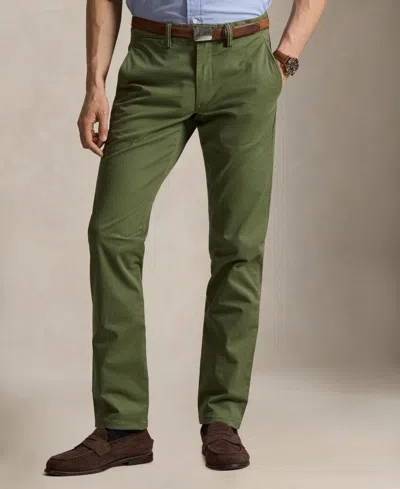 Polo Ralph Lauren Men's Slim-fit Stretch Chino Pants In Green