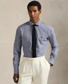 Polo Ralph Lauren Men's Slim-fit Stretch Poplin Shirt In Blue