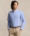 Polo Ralph Lauren Men's Slim-fit Stretch Poplin Shirt In Blue,white Check