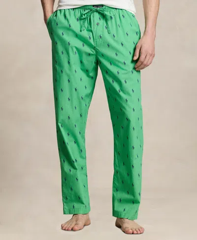 Polo Ralph Lauren Men's Slim-fit Pajama In Green