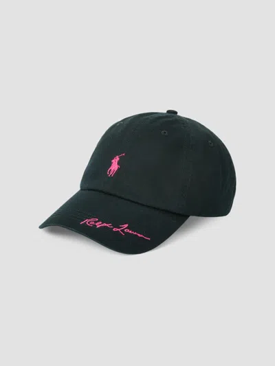 Polo Ralph Lauren Men's Sport Logo Baseball Cap In Polo Black