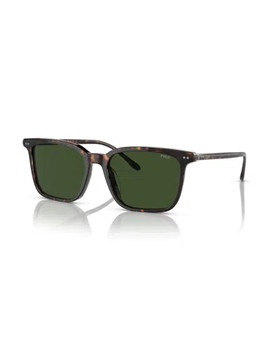 Polo Ralph Lauren Men's Square Sunglasses, Ph4194u In Metallic
