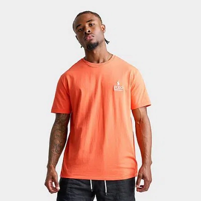 Polo Ralph Lauren Men's Stacked Logo Jersey T-shirt In Orange