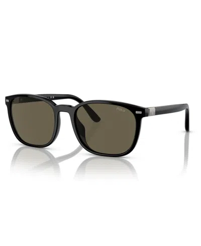 Polo Ralph Lauren Men's Standard Sunglasses, Ph4208u In Shiny Black