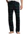 Polo Ralph Lauren Men's Stewart Plaid Pattern Pajama Pants In Blue