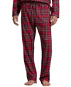 Polo Ralph Lauren Men's Stewart Plaid Pattern Pajama Pants In Red