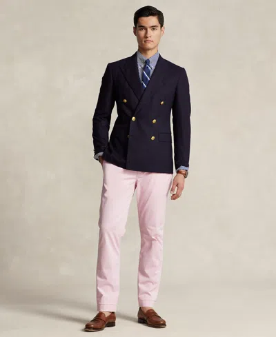 Polo Ralph Lauren Men's Straight-fit Washed Stretch Chino Pants In Carmel Pink