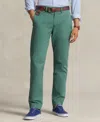 Polo Ralph Lauren Men's Straight-fit Washed Stretch Chino Pants In Washed Forest