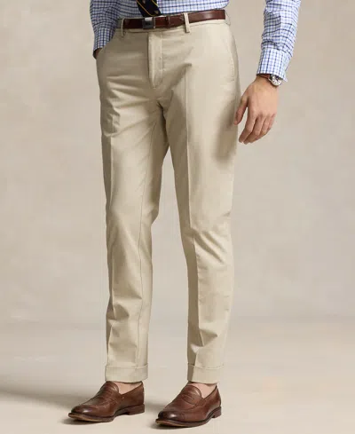 Polo Ralph Lauren Men's Stretch Chino Suit Trousers In Stone