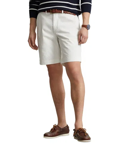 Polo Ralph Lauren Men's Stretch Classic-fit 9" Shorts In Deckwash White