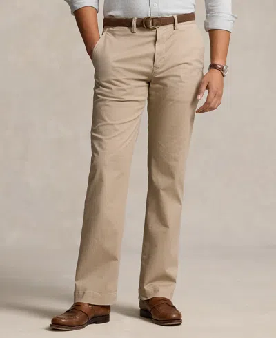 Polo Ralph Lauren Men's Stretch Classic-fit Chino Pants In Khaki Tan