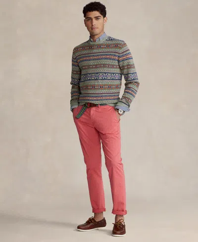 POLO RALPH LAUREN MEN'S STRETCH SLIM FIT CHINO PANTS
