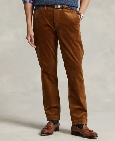 POLO RALPH LAUREN MEN'S STRETCH STRAIGHT FIT CORDUROY PANTS