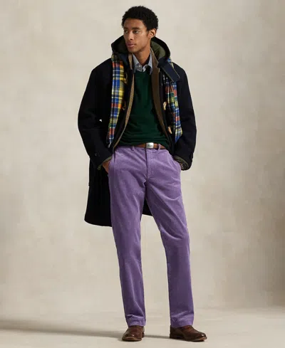 Polo Ralph Lauren Men's Stretch Straight Fit Corduroy Pants In Purple