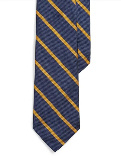 Polo Ralph Lauren Striped Club Tie In Transparent
