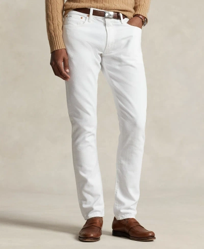 Polo Ralph Lauren Men's Sullivan Slim Garment-dyed Jeans In Deckwash White