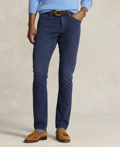 Polo Ralph Lauren Men's Sullivan Slim Garment-dyed Jeans In Newport Navy