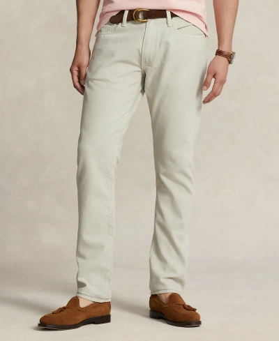 Polo Ralph Lauren Men's Sullivan Slim Garment-dyed Jeans In Stoneware Grey