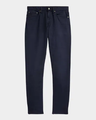 Polo Ralph Lauren Men's Sullivan Slim Knit-like Chino Pants In Blue
