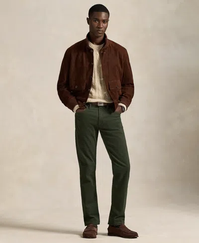 Polo Ralph Lauren Sullivan Slim Fit Cotton Stretch Twill 5-pocket Pants In Green