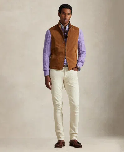 Polo Ralph Lauren Men's Sullivan Zip-fly Denim Jeans In Neutral